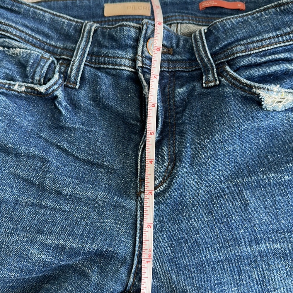 PILCRO Boyfriend, slim, crop denim jeans, size 26, great detailing on the sides - Picture 9 of 9